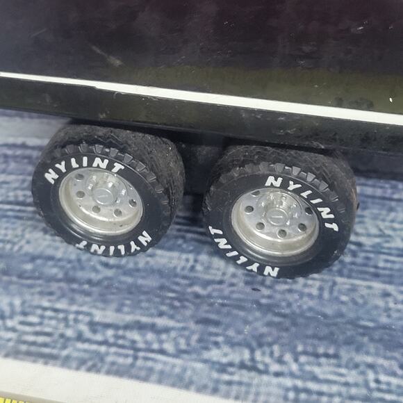 Nylint Pressed Steel Ford Motorcraft semi trailer white and black - Picture 3 of 12